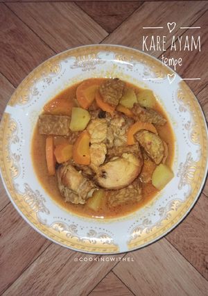 Foto resep Kare ayam tempe