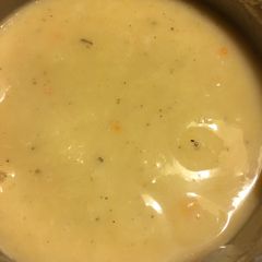 A picture of Potato Soup I love most any soup.I have also started making mine healthier because of my Health.