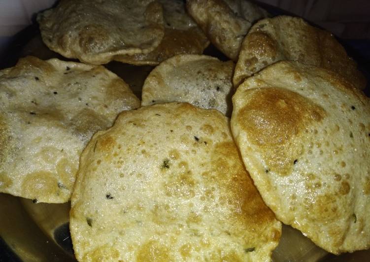 Recipe of Homemade Dry methi ki Puri