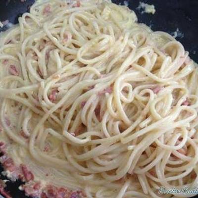Seguid así limpiar compromiso Espagueti Blanco Receta de Israel Sh Vela- Cookpad