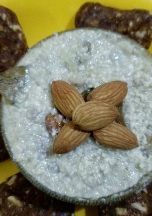 A picture of Water chestnuts kheer.