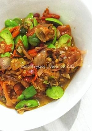 Foto resep Sambal pete kecombrang