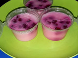 Pudding Susu Buah Naga