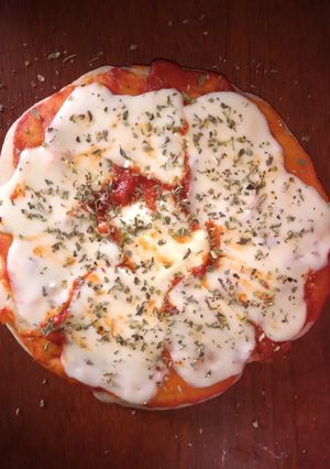 Una foto de Pizza a la sartén!! 🥰