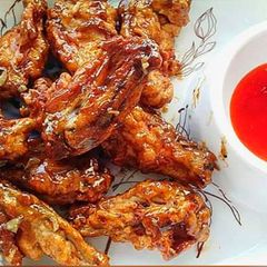 Honey Glazed Chicken Wings A picture of Honey Glazed Chicken Wings.