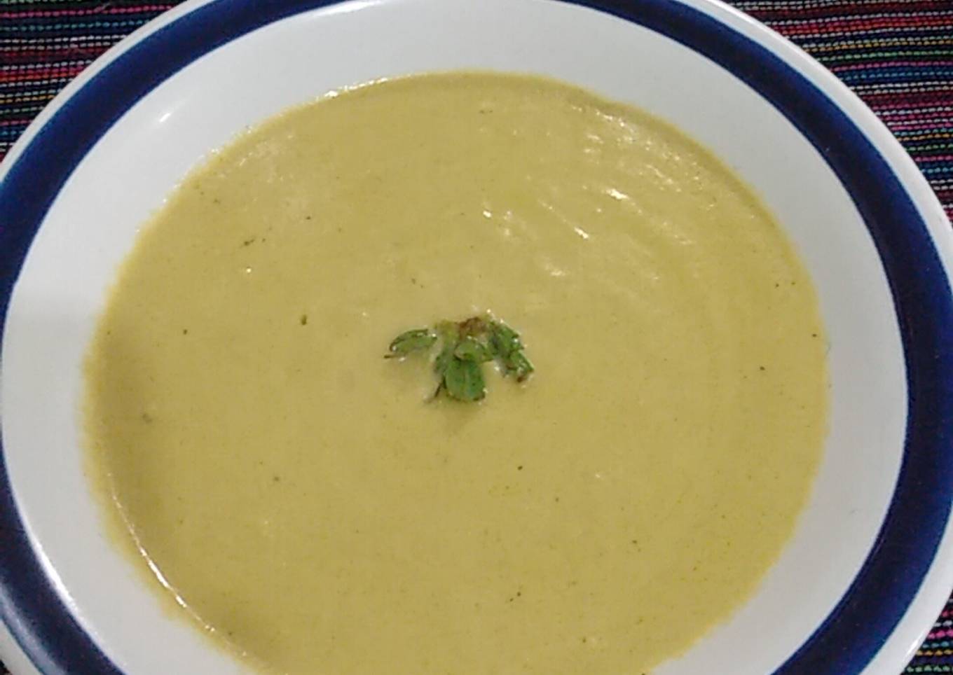 Crema de verduras