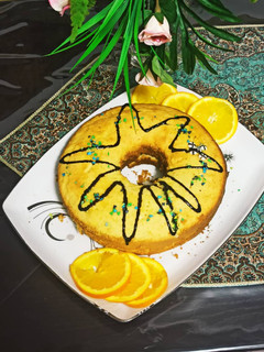 عکسی از دستور کیک پرتقال