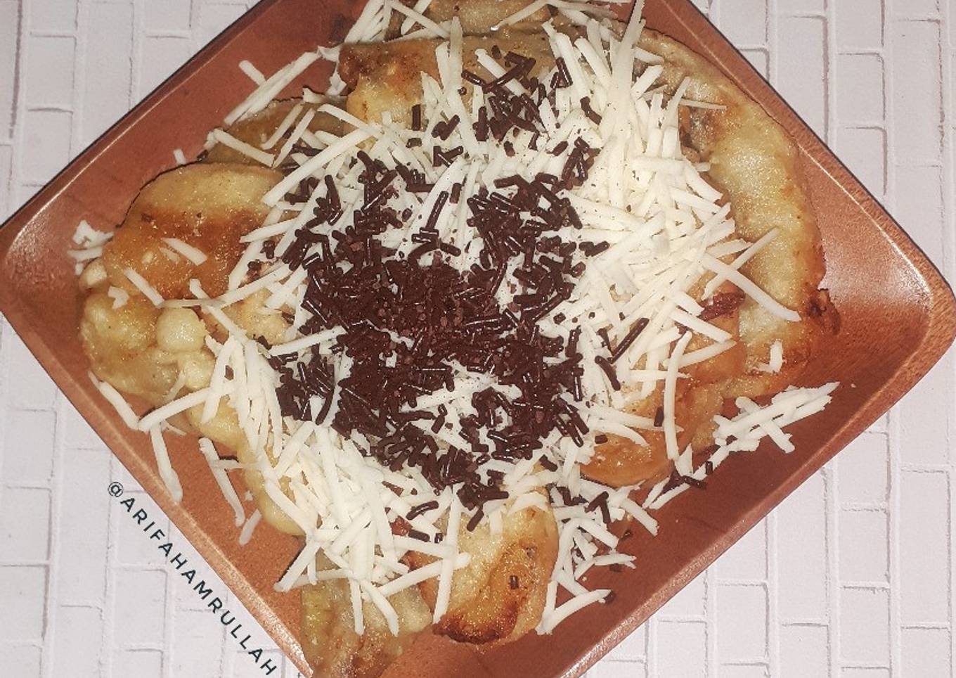 Pisang Goreng wijen Tabur Keju Meses