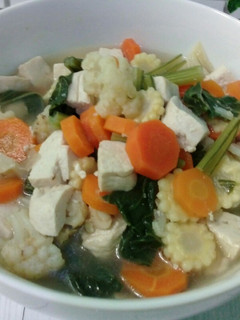 Foto resep Capcay sayur kuah tahu