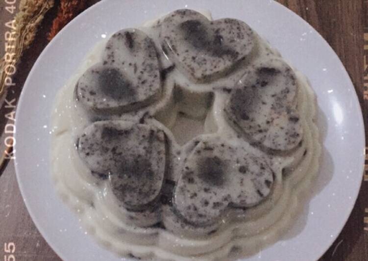 Puding Oreo