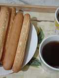 كعك وشاي بالقرفه
