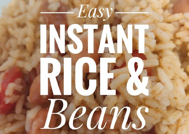 Recipe of Favorite Vegan Instant Rice &amp; Beans