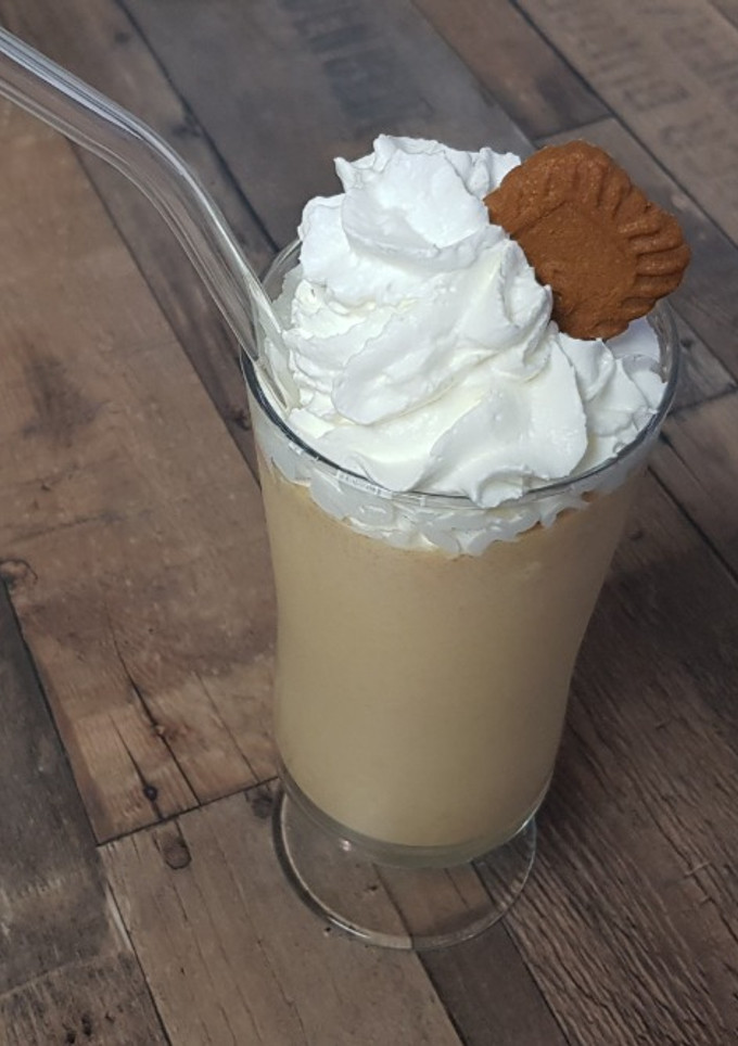 Una foto de Batido de galleta Lotus