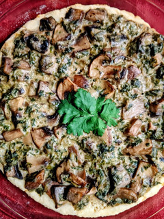A picture of Mushroom pie.
