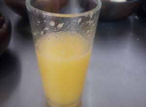 Una foto de Jugo de papaya