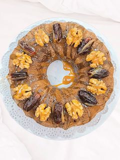 صورة لوصفة كيكة التمر