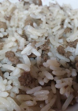 صورة لوصفة رز وفول 🍚