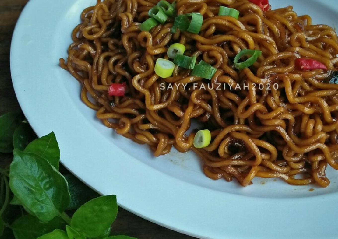 Mie Goreng Hitam bukan Jjangmyeon