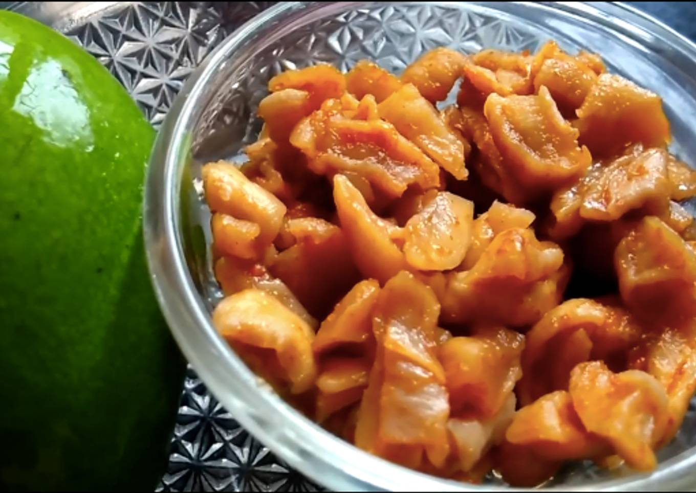 No oil mango pickle