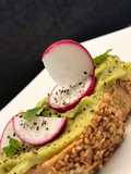 Avocado and Radish Bruschetta