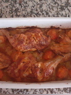 Una foto de Pollo asado al estilo turco