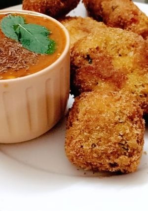 A picture of Chicken Potato Croquettes Ramadan Special.