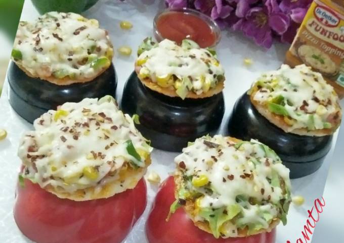 Idli-Pizza bites