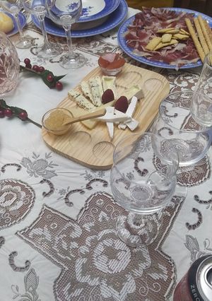 Una foto de Tabla de quesos