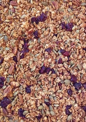 A picture of Pumpkin Spice Granola.