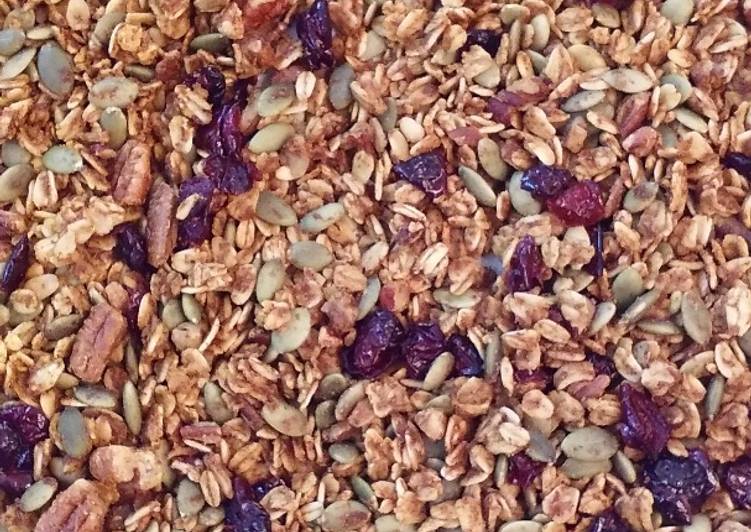 Steps to Make Super Quick Pumpkin Spice Granola