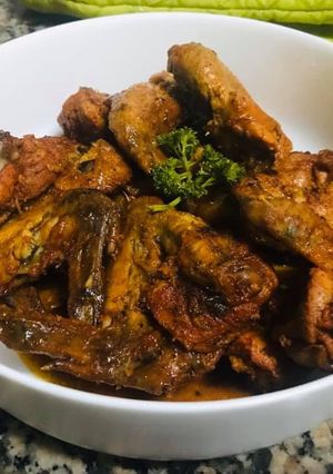 A picture of Chicken wings(you can never have enough of this).