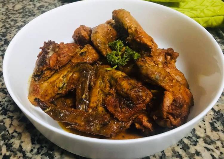 Recipe of Any-night-of-the-week Chicken wings(you can never have enough of this)
