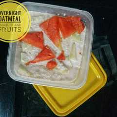 Foto resep Overnight Oatmeal Yoghurt and Fruits