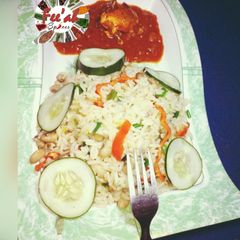 Gingered rice n beans A picture of Gingered rice n beans.
