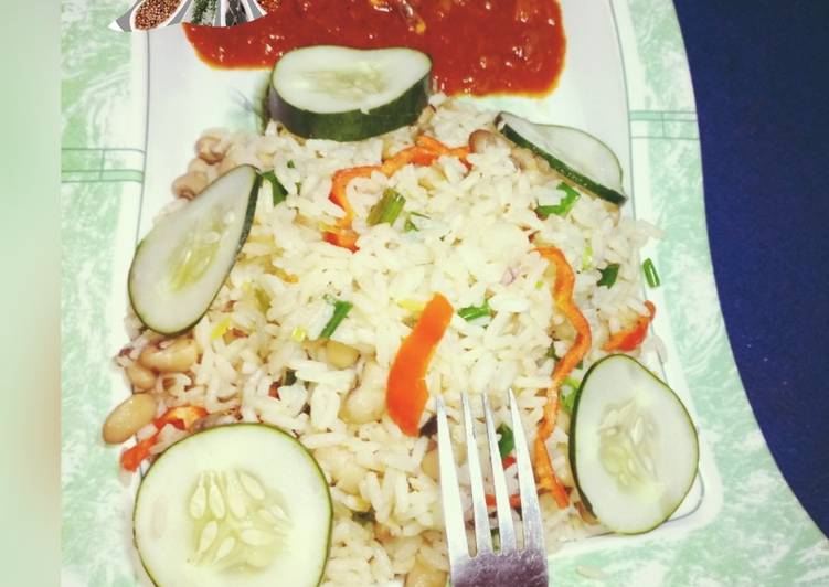 Easiest Way to Make Speedy Gingered rice n beans