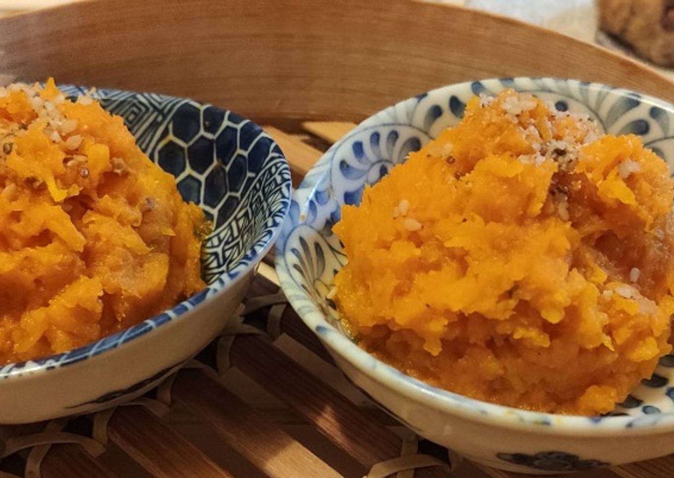 Purée de courge shiatsu