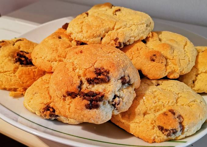 Le moyen le plus simple de Préparer Délicieuse Cookies moelleux aux
céréales Crunch croquantes