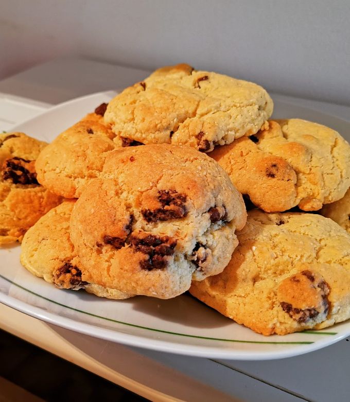 Une photo de Cookies moelleux aux céréales Crunch croquantes