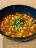 Garbanzos con zamburiñas
