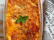 Gambar beef lasagna daging cincang