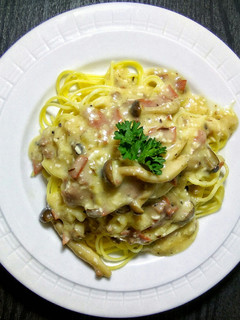 Foto resep Spaghetti with mushroom sauce