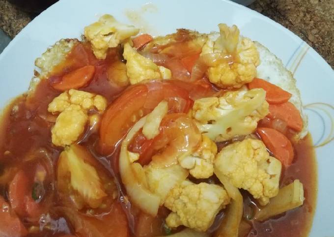 Resipi Telur Masak Sweet Sour Oleh Afiq Ikhwan Cookpad