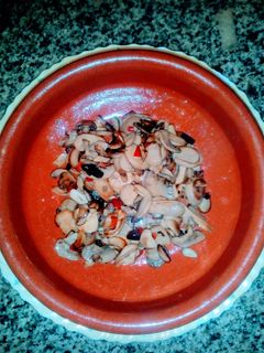 Una foto de Champiñones al ajillo