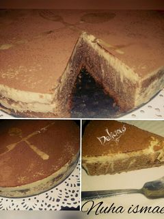 صورة لوصفة كيكة الشامواه