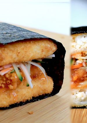 Foto resep Burger Sushi (Burgushi)