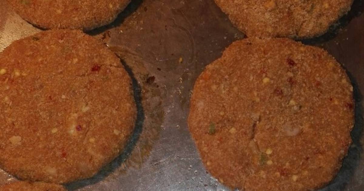 Homemade Spicy Chicken Burger Patties Recipe by Bushra Mazhar Cookpad
