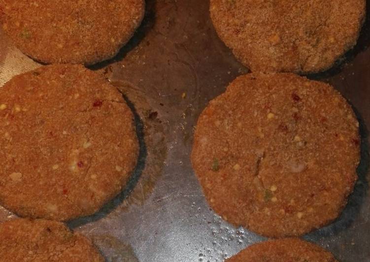 Simple Way to Make Quick Homemade Spicy Chicken Burger Patties