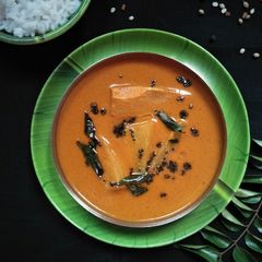 Kairi Udid Methi (NKGSB Style Sweet And Sour Raw Mango Curry) A picture of Kairi Udid Methi (NKGSB Style Sweet And Sour Raw Mango Curry).