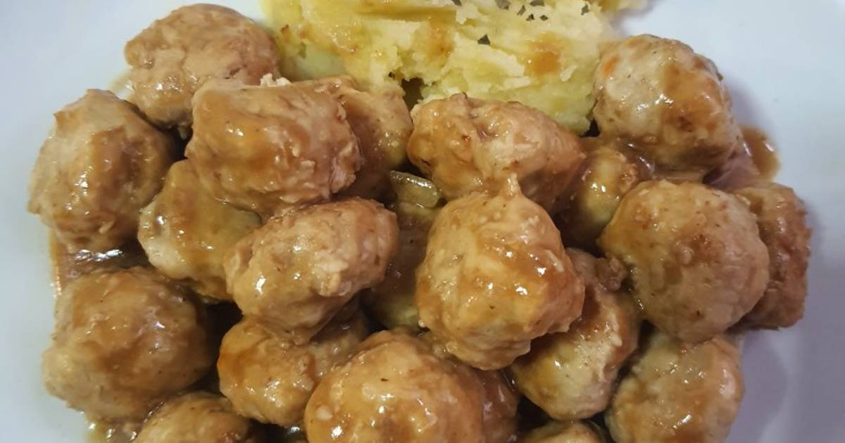 Resep Chicken Swedish Meatball Menu Sehat Oleh Elsa Cookpad