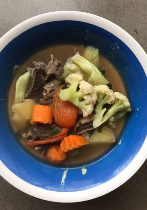 Foto resep Sup daging sayur